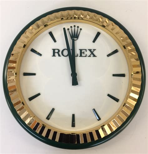 rolex clocks|rolex wall clock real.